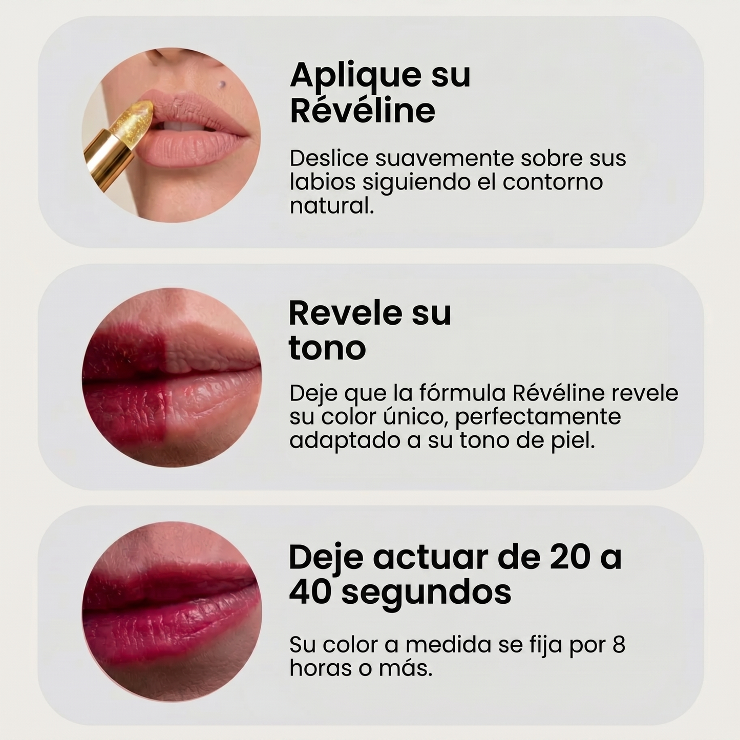 Lápiz labial REVELINE™ pH Glow